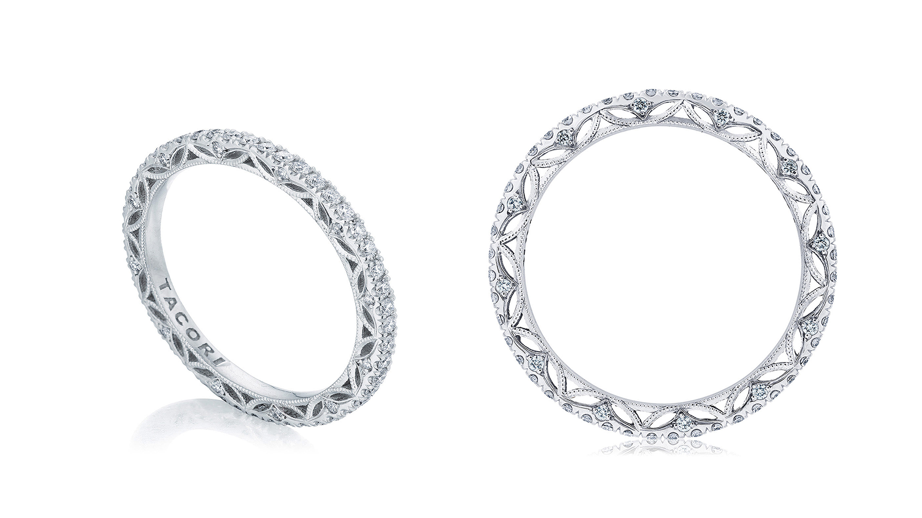 Tacori dantela wedding band shop